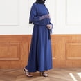 thumbnail image 6 of WJHWSX Womens Dresses,Dresses for Women,Womens Fall Dresses,Long Sleeve,Crew Neck,Breathable,Solid,L(US:8), 6 of 9