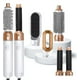 thumbnail image 1 of 5 In 1 Hair Styler Airwrap Air Styler With Hot Air Brush Hair Dryer, Straighteners Wrapper (white Gold), 1 of 4