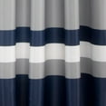 thumbnail image 3 of Lush Decor Modern Stripes Grommet Room Darkening Curtain Set, 52.0" x 84.0" 2 Panels, 3 of 6