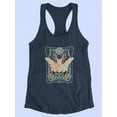 thumbnail image 3 of Egyptian Scarab Art Nouveau Racerback Tank Women -Image by Shutterstock, Female Medium, 3 of 4
