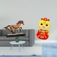 thumbnail image 2 of Figura decorativa de serpiente, adorno coleccionable para escritorio, estantería, sala de estar o decoración del hogar. Ideal para el año Nuevo Chino., 2 of 8