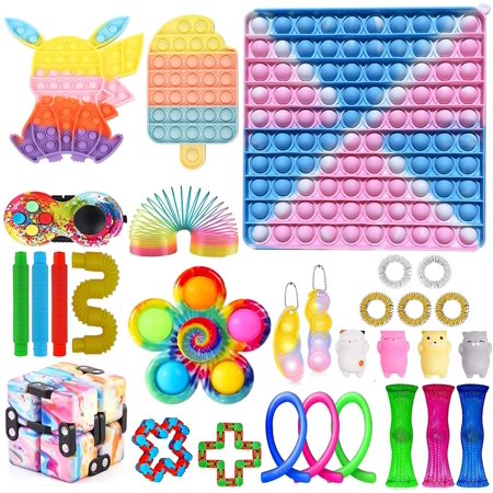 Fidget Set Shops Fidget Toys Pack 30 Pcs Fidget Toy Set Fidget Pack Cheap Sensory Fidget ...