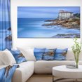 thumbnail image 1 of Belle Vue de Bord de Mer Italienne - Impression sur Toile, 1 of 3