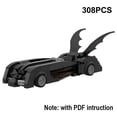 thumbnail image 4 of MOC Batmobile Tank Tumbler Set Bloques de construcción de autos deportivos Modelo de vehículo de carreras de murciélagos Ladrillos Rompecabezas Juguetes Regalos para niños, 4 of 5