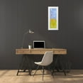 thumbnail image 3 of Ludwig, Alicia 11x24 White Modern Wood Framed Museum Art Print Titled - Raining Blossoms I, 3 of 4