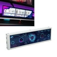 thumbnail image 1 of Computer Temp Monitor, Theme Editor 60Hz Refresh Rate USB Connection PC CPU Data Monitor 8.8 Inch IPS  for Desktop, 1 of 7