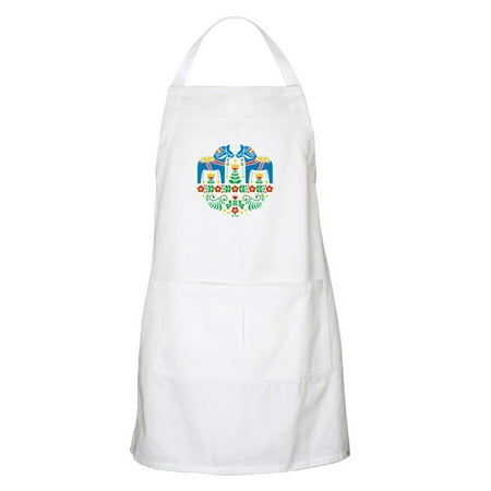 - CafePress - Swedish Dala Horse Apron - Kitchen Apron with Pockets, Grilling Apron, Baking Apron
