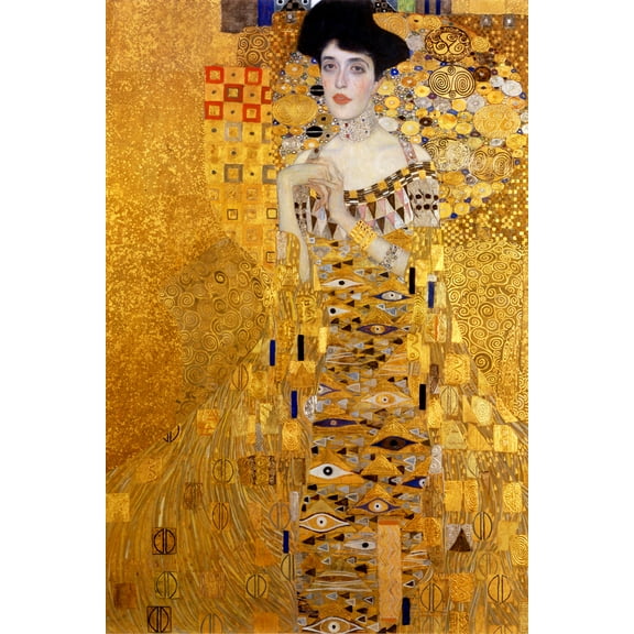 24x36 gallery poster, Adele Bloch-Bauer I (1907) by Gustav Klimt
