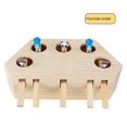 thumbnail image 3 of Cats Interactive Toy Chase Hunt Mouse with Scratcher Funny Cat Stick, 3 of 5