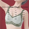 thumbnail image 3 of hoksml Woman's Plus Size Sports Bras Color Block Thin Style Ventilate Back Buckle Bra Without Steel Rim Comfortable Seamless Full Coverage Bra 2025 on Clearance, 3 of 6