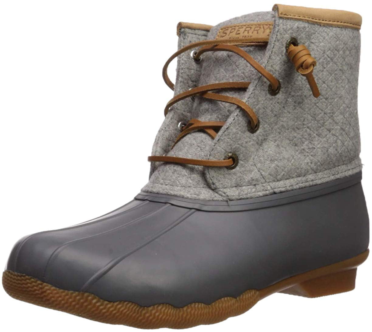 sperry rain boots grey