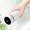 thumbnail image 1 of LILELIS Smart Stainless Steel Water Bottle with Led Temperature Display Double Wall Reusable Tumbler a 21.5X7Cm, 1 of 1