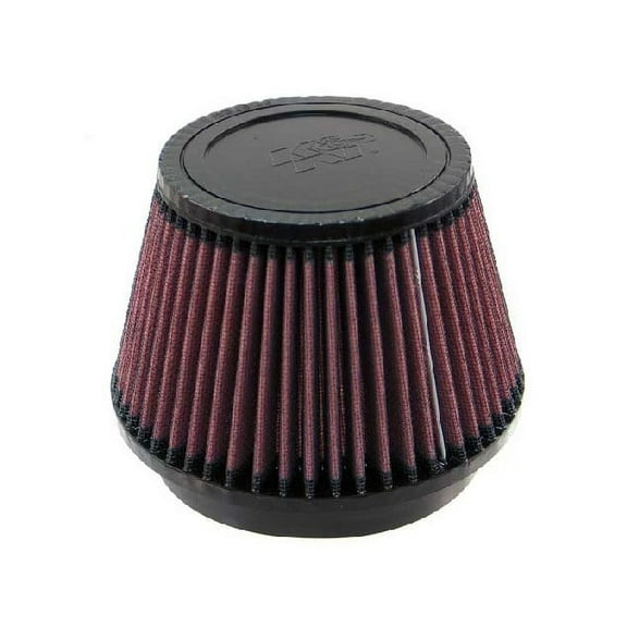 K&N Universal Clamp-On Air Filter: High Performance, Premium, Washable, Replacement Filter: Flange Diameter: 5 In, Filter Height: 4.125 In, Flange Length: 1 In, Shape: Round Tapered, RU-5163