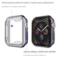thumbnail image 3 of Funda completa de silicona para Apple Watch, Protector de pantalla transparente para iWatch series 8, 7, 6, 5, 4, 3, SE, 38, 40, 41MM, 42, 44, 45MM, 3 of 4