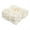 White, variant on Home Soft Things Line Drawing Faux Fur Throw Blanket with Micromink Back, Luxury Soft Cozy Plush Fluffy Fuzzy Reversible Thick Warm Throw Blanket, 60x70 inches, Light Taupe