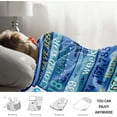DALIHUA 18th Birthday Decorations Throw Blanket, Happy Birthday Gifts