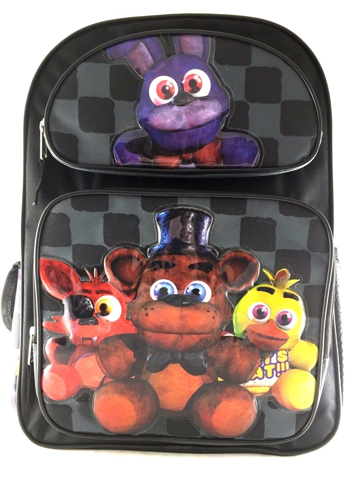 Lotto Zaino Five Nights At Freddy's – Con Borsa Pranzo Isolata E Custodia Per Matite – Unisex