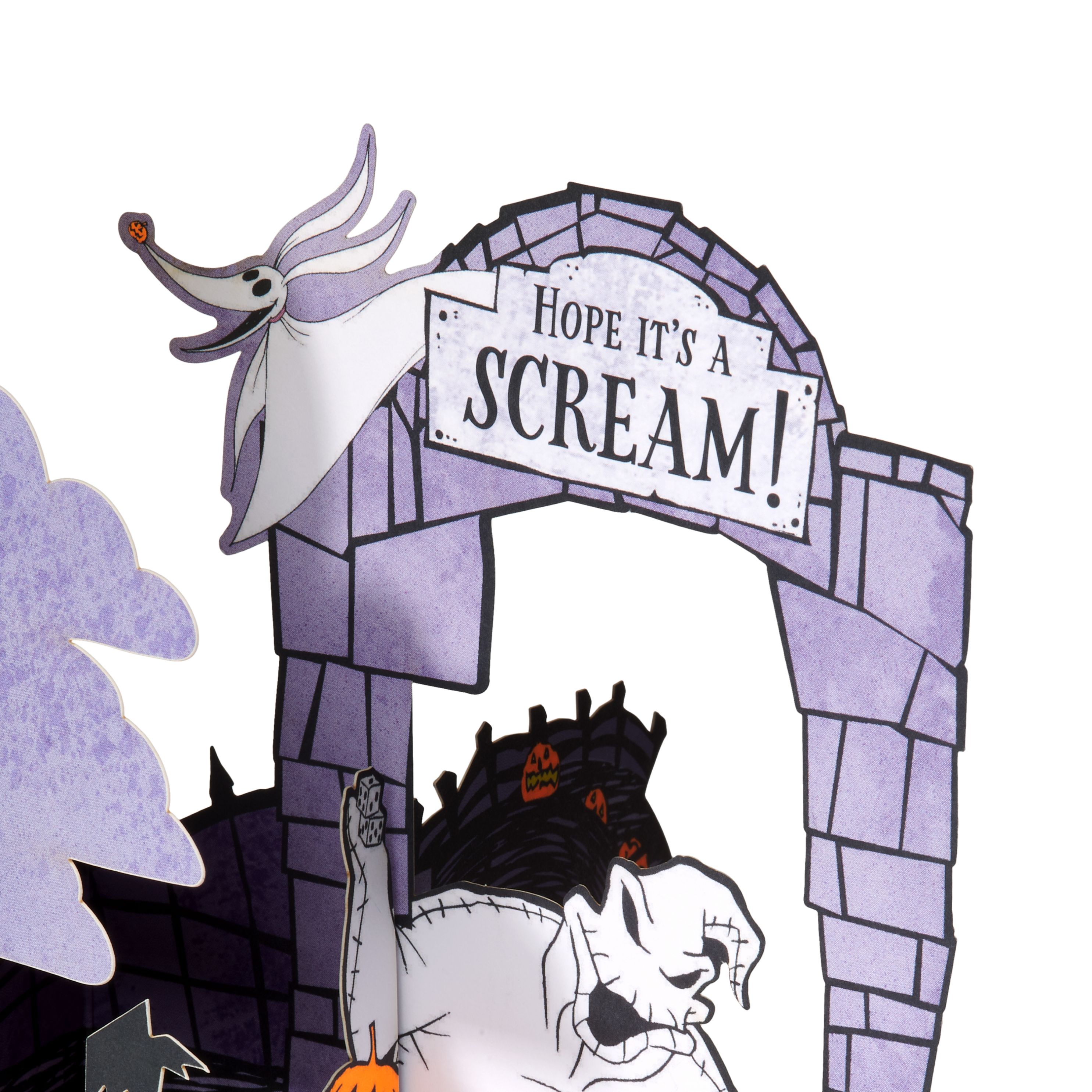 American Greetings Disney's Nightmare Before Christmas Halloween Pop Up Card (Hope It's A Scream)