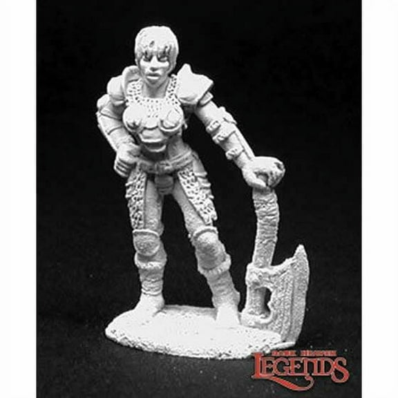 Kallista Female Mercenary Miniature Figurine 25mm Heroic Scale Dark Heaven Legends Reaper