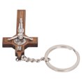 thumbnail image 1 of Llavero con cruz Bling Bling cristiana grabada diseño de última generación, 1 of 12