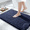 Navy, variant on Furrygo Black Chenille Bathroom Rugs, Thick Soft Absorbent Bath Rugs, Machine Washable Bath Mats for Bathroom Floor, Tub and Shower