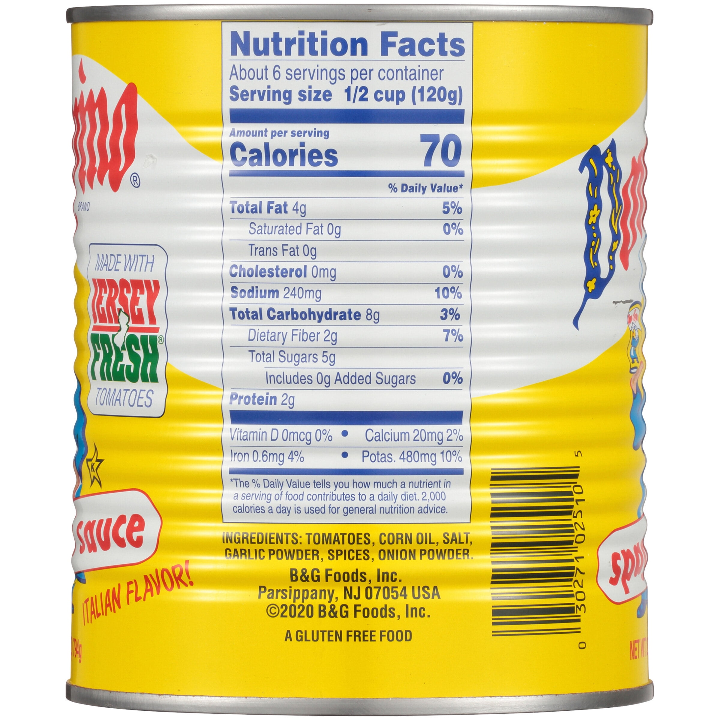 Don Pepino Spaghetti Sauce, Italian Flavor, 28 oz Can