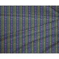 thumbnail image 4 of oneOone Polyester Lycra Fabric Geometric Sign|Triangle & Stripe Block Printed Fabric 1 Yard 56 Inch Wide, 4 of 4