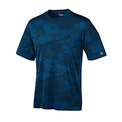 blue camo champion shirt