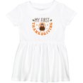 thumbnail image 3 of Inktastic My First Thanksgiving Girls Baby Dress, 3 of 5