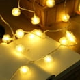 thumbnail image 5 of Cadancy Dandelions LED String Lights Battery Operated Indoor Bedroom Decor Party Wedding Ambient Lighting Festive Twinkling Decorative Light Home Ornament, 5 of 6