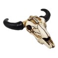 thumbnail image 4 of Dayesque Artistic Resin Bull Wall Sculpture Mini Cross Cow Rustic Farmhouse Decor, 4 of 8