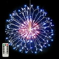 thumbnail image 1 of 200 LED Wire Starburst Light Firework Garden Lights Waterproof Hanging Chandelier LightOutdoor Gazebo Christmas Decorations, 1 of 9