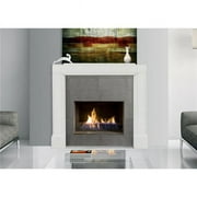 Pearl Mantels  The Emory Adjustable Mantel Surround White