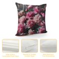 thumbnail image 4 of COMIO Shabby Chic Throw Pillow Cover, Flowers Decorative Cushion Cases Floral Pillow Home Decor for Summer Spring, 4 of 5