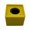 Yellow, variant on lanema Square Block Microphone Flag Station Nonslip ABS Base for Professional Recording