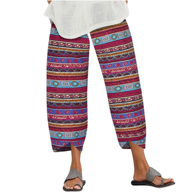 zanvin Pantalons en Lin pour Femmes, Mode Décontractée Sports Slim Taille Haute Ample Pantalons Cargo Femmes