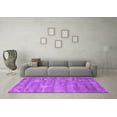 thumbnail image 3 of Ahgly Company Indoor Rectangle Abstract Purple Contemporary Area Rugs, 7' x 10', 3 of 4