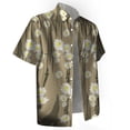 thumbnail image 4 of MDUKONU Blouse pour Homme Coupe Régulière Anti-Rétrécissement Chemise à la Mode Vert Pâle m, 4 of 4