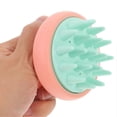 thumbnail image 4 of Scalp Massager and Shampoo Brush with Soft Silicone Bristles for Deep Cleaning Wet or Dry Hair Orange, 4 of 4