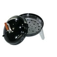 thumbnail image 5 of Americana Lock 'N Go Portable Steel Charcoal Grill, 176 Sq. In. Cooking Area, Black, 5 of 9