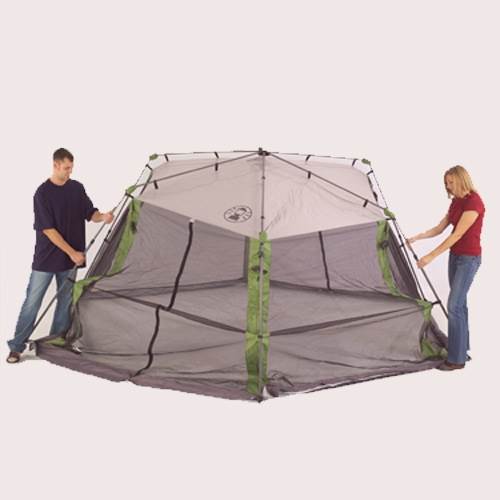 COLEMAN Camping Instant Screened Canopy Tent Shelter w