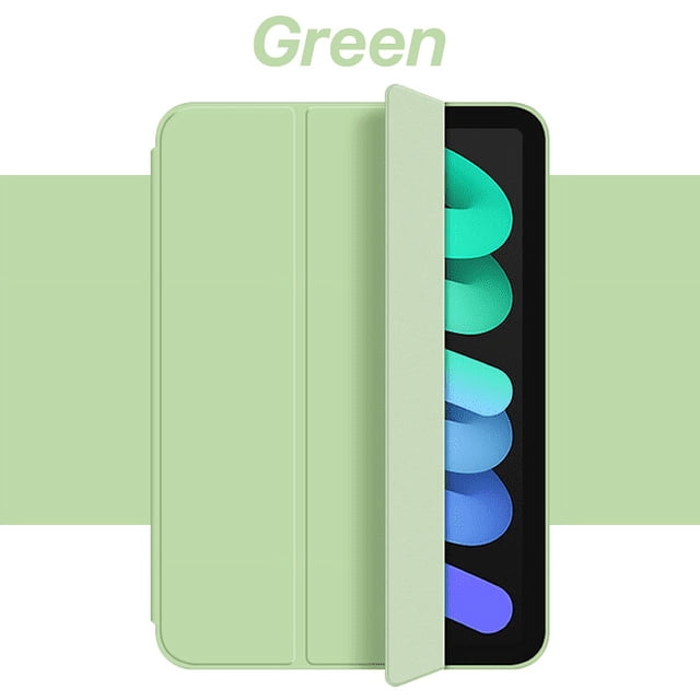 For iPad Tablet Air 4 Air 5 10.9 Inch Case Accessories For iPad Air 1/2/3th Mini 1/2/3/4/5/6 Pro 11 Pro 12.9 Protective Cover Green iPad 7th 8th 9th10.2