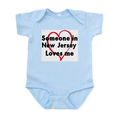 

CafePress - Loves Me: New Jersey Infant Bodysuit - Baby Light Bodysuit Size Newborn - 24 Months
