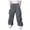0$-Dark Gray628, variant on Kiijoy Girls Parachute Pants Casual Athletic Baggy Cargo Pants Joggers, Sizes 5-15