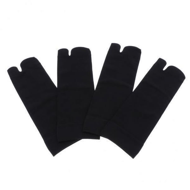 Calcetines Tabi Strade Fareast Limited Invisibles para Mujer Antideslizantes Negro 5 Piezas