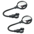 thumbnail image 1 of TEHAUX Bike Mirrors Handlebars Adjustable Clear Vision Plastic 2Pcs 14.7X3In, 1 of 7