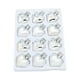 thumbnail image 2 of Herunwer 12 Pcs/Box Heart Shape Hanging Ornaments Christmas Balls Pendants For Home Party Decor, 2 of 6