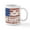 White, variant on CafePress - Line Dance Line Dancing American Flag USA Gif Mugs - 11 oz Ceramic Mug - Novelty Coffee Tea Cup