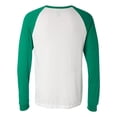 thumbnail image 3 of Bella + Canvas 3000C Men's Jersey Long-Sleeve Baseball T-Shirt, 3 of 3
