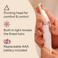 thumbnail image 6 of Finishing Touch Flawless Lumina, Instant and Painless Women's Hair Remover, Electric Razor, 6 of 10
